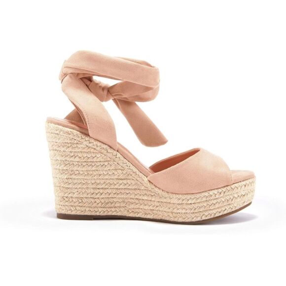 Espadrille Platform Wedge Sandals - Picture 4 of 8